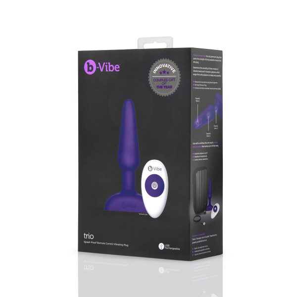 B-Vibe Trio Purple 10