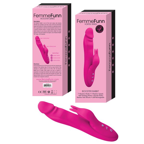 Femme Funn Booster Rabbit Pink
