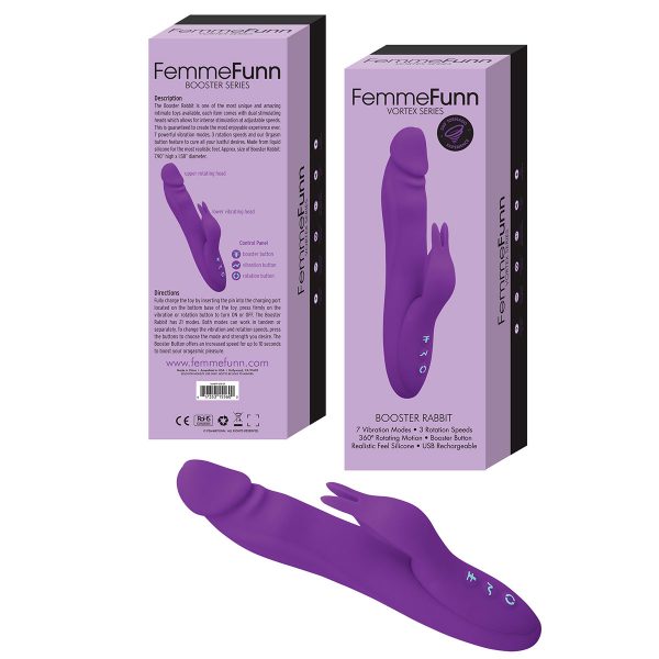 Femme Funn Booster Rabbit Purple