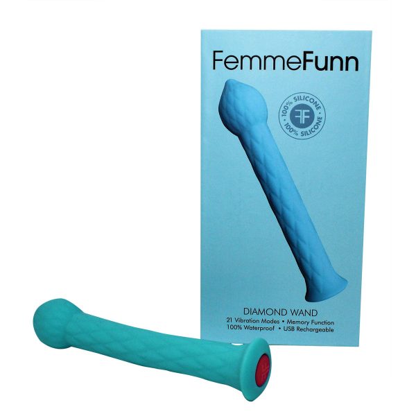 Femme Funn Diamond Wand Aqua