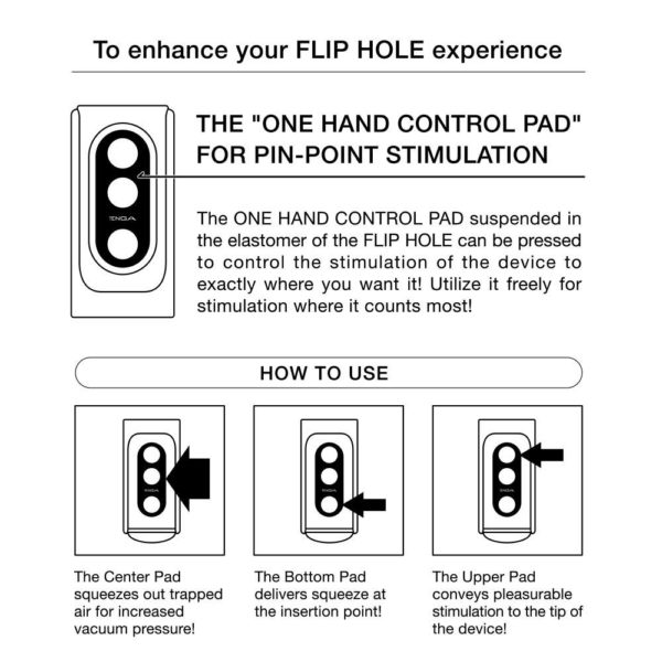 TENGA Flip HOLE Black - Image 5