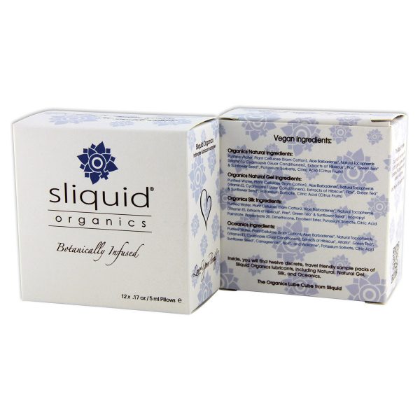Sliquid Organics Lube Cube 12 pk 1