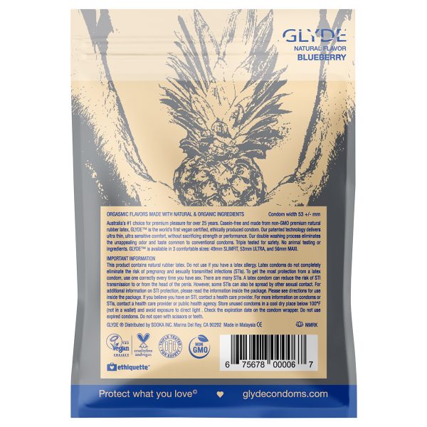 Glyde Blueberry 4pk