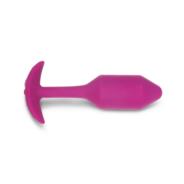 b-Vive Snug Plug Vibrating Rose Medium