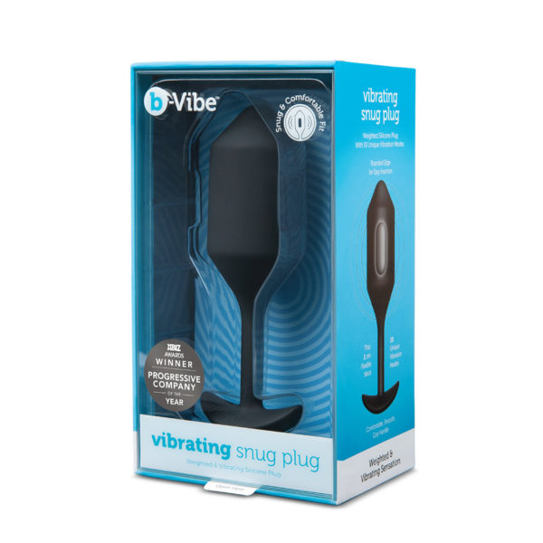 b-Vibe Snug Plug Vibrating Black XL