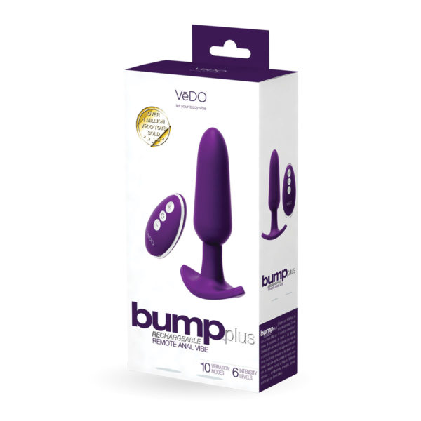 VeDO Bump Plus Plug Purple