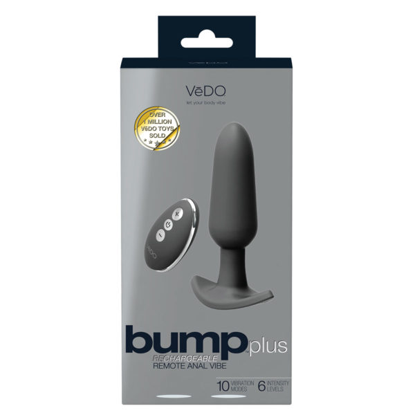 VeDO Bump Plus Plug Black