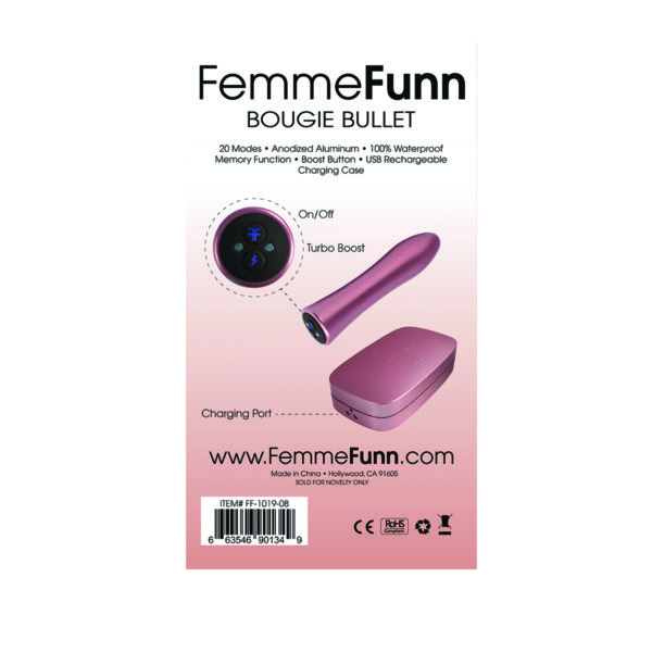 Femme Funn Bougie Bullet Rose Gold
