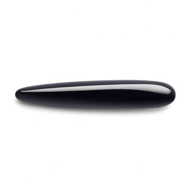 Le Wand Crystal Slim Wand Black