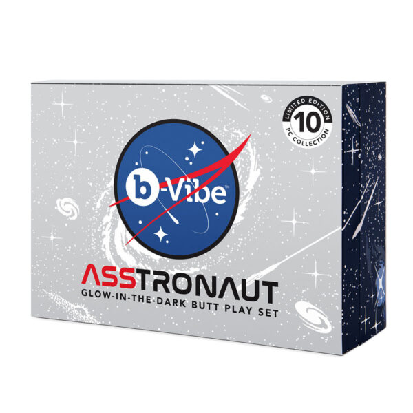 B Vibe Asstronaut Glow In The Dark Play Set