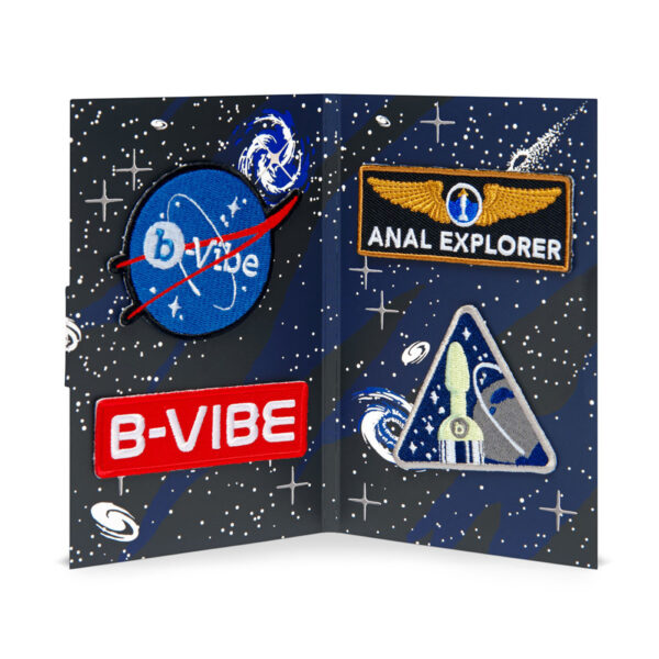 B Vibe Asstronaut Glow In The Dark Play Set